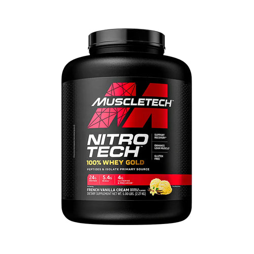 MUSCLETECH NITRO TECH 100% WHEY 5 LBS