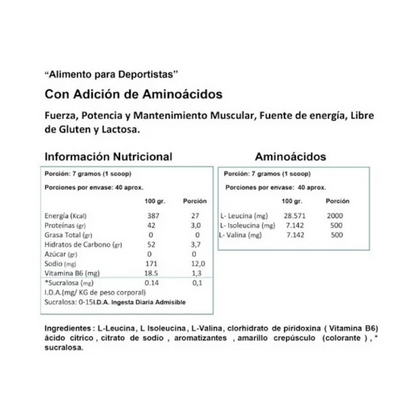 MAX 4:1:1 BCAA DRINKS 280 grs