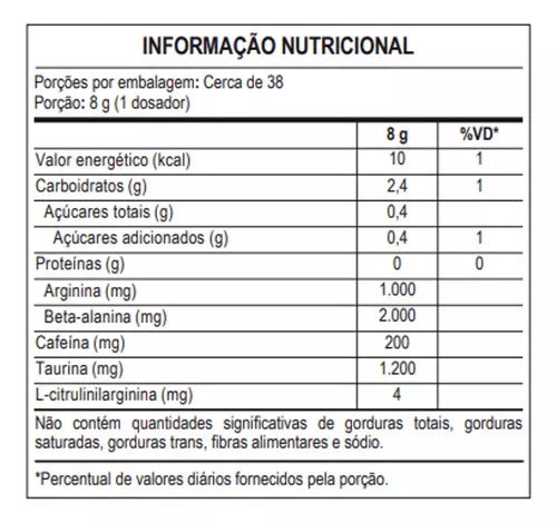 Pre-workout Pre Workout Monster M5, 300 G