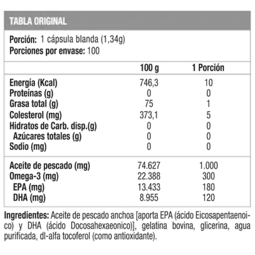 Sunvit Omega 3 100 capsulas