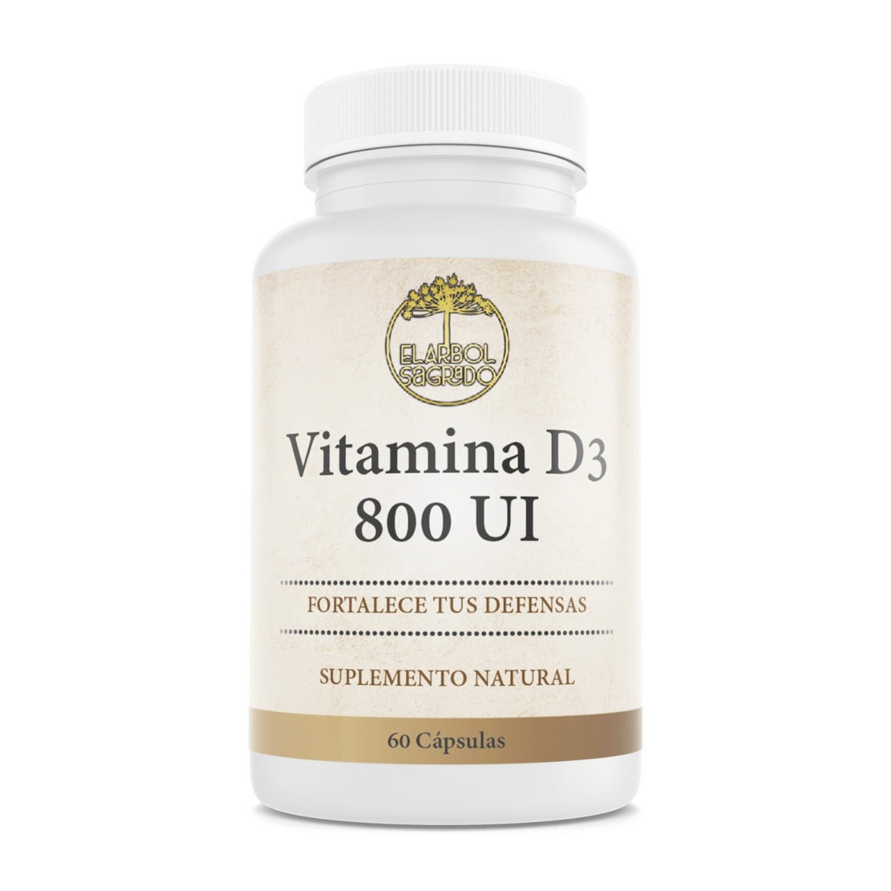 Vitamina D3 800 UI 60 Cápsulas