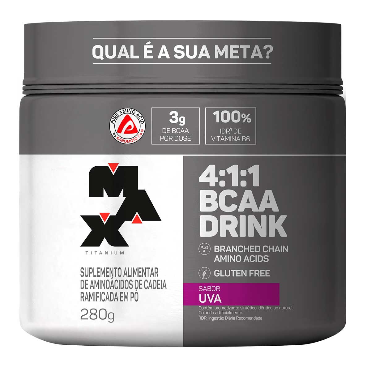 MAX 4:1:1 BCAA DRINKS 280 grs