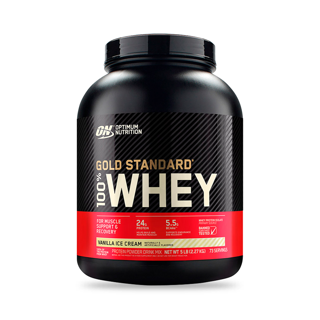 100% WHEY GOLD STANDARD 5 LBS - OPTIMUM NUTRITION