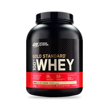 100% WHEY GOLD STANDARD 5 LBS - OPTIMUM NUTRITION