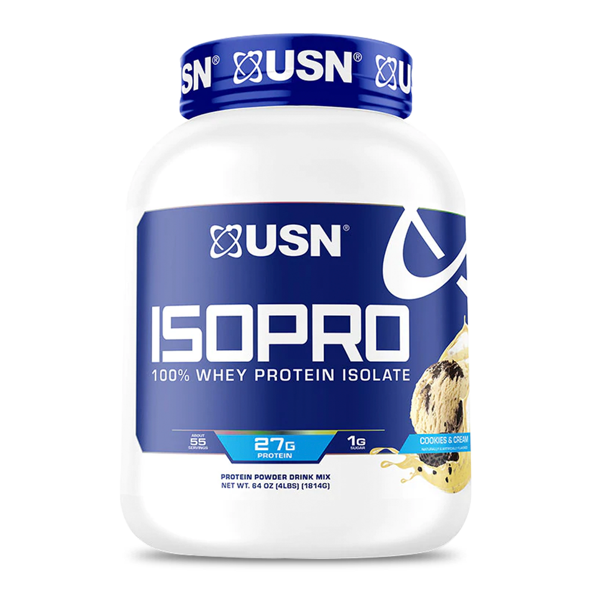 ISOPRO 100% WHEY PROTEIN ISOLATE 4LBS