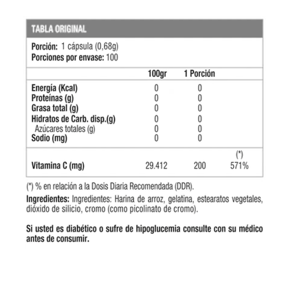 Lipo 6 Chromium 100 Capsulas Liquidas Nutrex Termogenico