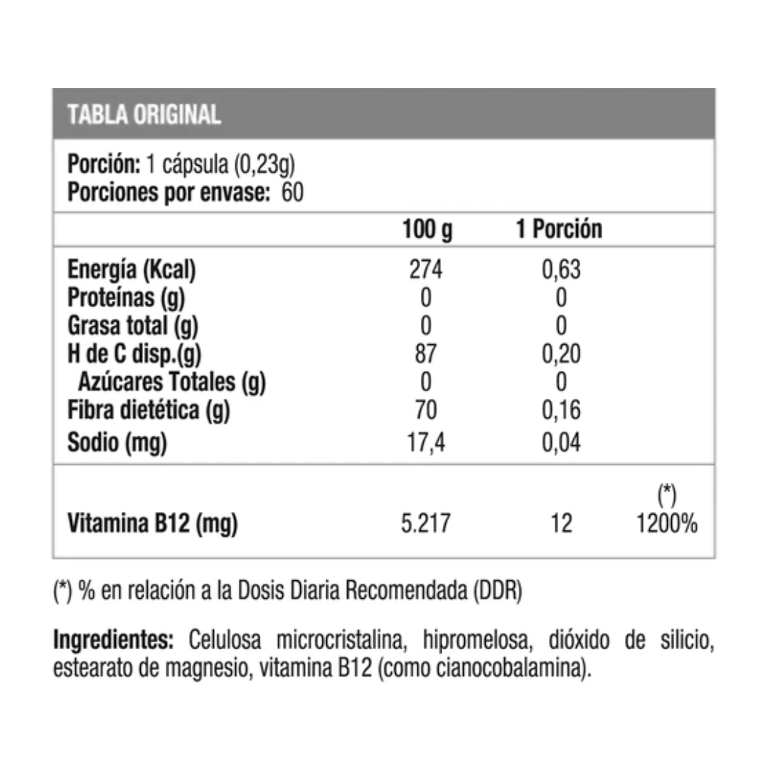 Vitamina b12 12mcg – sunvit life