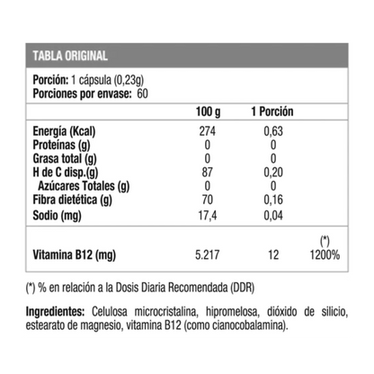 Vitamina b12 12mcg – sunvit life