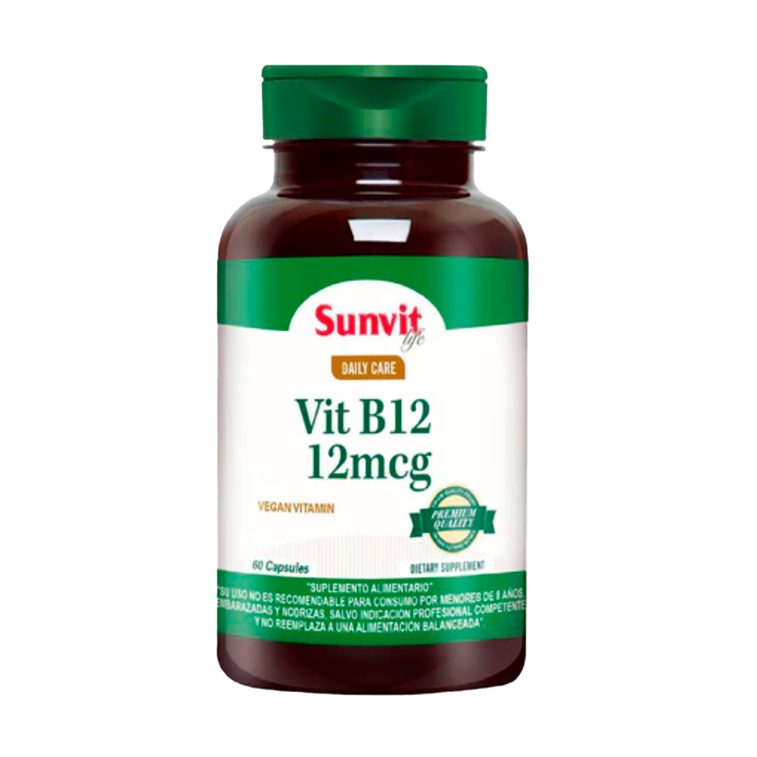 Vitamina b12 12mcg – sunvit life