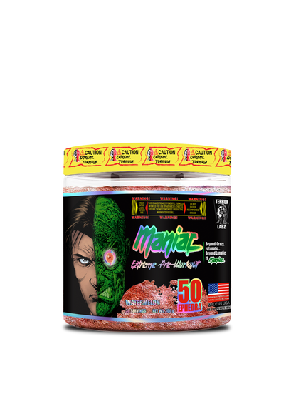 Maniac Extreme Pre Workout 300 Grs Terror Labz