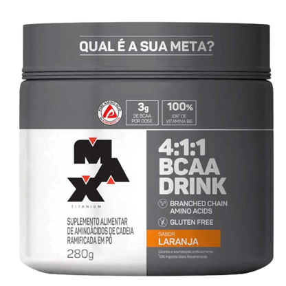 MAX 4:1:1 BCAA DRINKS 280 grs