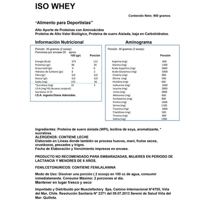 Iso Whey Protein 900g MAX TITANIUM